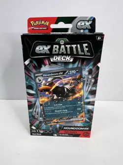 1 TCG Pokemon Ex Battle Deck HOUNDOOM EX 60 CARD DECK BRAND NEW SEALED💥 - Image 1