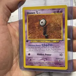 Pokemon 1st Edition Unown L 86/105 - Neo Destiny - Near Mint Card Pokemon Vtg - Image 2