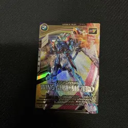 Gundam Wing Zero Arsenal Base Trading Card Individual Card - Image 1
