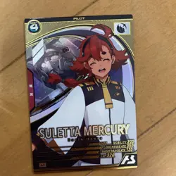 Gundam Arsenal Base U Suleta Mercury Trading Card Play Use - Image 1