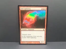Ball Lightning Premium Deck Series: Fire and Lightning Foil MTG - Image 1