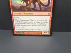 Conquering Manticore Rise of the Eldrazi Foil MTG - Image 5