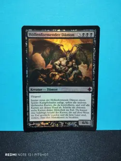 FOIL Hollenformender Damon / Hellcarver Demon - MTG Magic - Image 1