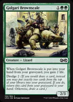 Golgari Brownscale - Light Play MTG Ultimate Masters - Image 1