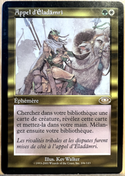 mtg magic eladamri's call planeshift FRENCH vf fr Appel d'Eladamri d'eladamri - Image 1