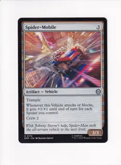 MAGIC THE GATHERING MTG MARVEL'S SPIDER-MAN SPIDER-MOBILE - Image 1