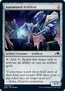 Automated Artificer - Near Mint MTG Kamigawa: Neon Dynasty - Image 1
