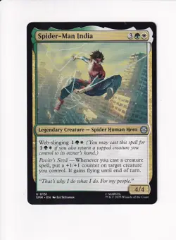 MAGIC THE GATHERING MTG MARVEL'S SPIDER-MAN SPIDER-MAN INDIA - Image 1