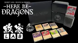 Magic the Gathering MTG Secret Lair Here Be Dragons Sealed 789554769884 - Image 1