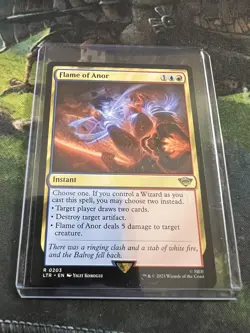 MTG Flame of Anor The Lord of the Rings: Tales of Middle-earth 0203 Regular Rare - Image 1