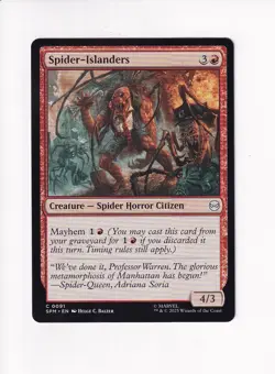 MAGIC THE GATHERING MTG MARVEL'S SPIDER-MAN SPIDER-ISLANDERS (#2) - Image 1