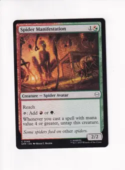 MAGIC THE GATHERING MTG MARVEL'S SPIDER-MAN SPIDER MANIFESTATION (#3) - Image 1