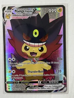 Mgenga Pikachu VCOS Fan Art Pokemon Nm - Image 1