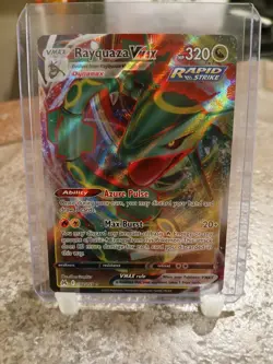 Pokemon TCG Crown Zenith Rayquaza VMAX 102/159 Ultra Rare - Image 1