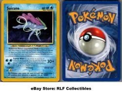2001 Pokemon, Neo Revelation, #27/64 Suicune, Rare - Image 1