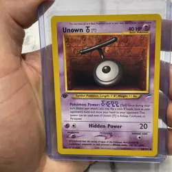 Pokemon Unown T 88/105 Neo Destiny 1st Edition Pokemon 2000 NM Near Mint Common - Image 1