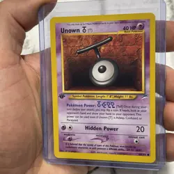 Pokemon Unown T 88/105 Neo Destiny 1st Edition Pokemon 2000 NM Near Mint Common - Image 2