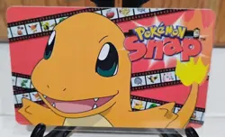 1999 Pokemon Jigglypuff & Charmander Snap Station Vintage Blockbuster Chip Cards - Image 3