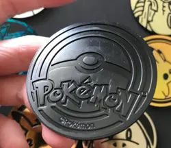 8 X Pokemon Large Coins Coin Tokens Shiny Blastoise Pikachu Eevee Venusaur - Image 5