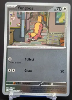 Pokemon Yungoos 109/132 Reverse Holo Mega Evolution English - Image 1