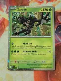 Zarude Cosmos Holo ~3x Swirl~ SVP 199 Near Mint Black Star Promo Pokemon ShipNow - Image 5