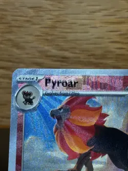 Pokemon Prismatic Evolutions Pyroar Pokeball ERROR CARD 016/131 - Image 3