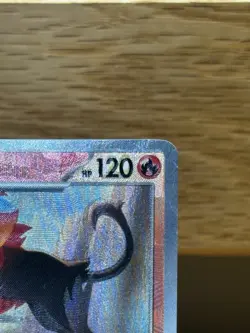Pokemon Prismatic Evolutions Pyroar Pokeball ERROR CARD 016/131 - Image 5