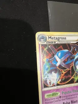 Pokemon Card: Metagross HOLO 4/95 HGSS Unleashed Set Rare! LP - Image 2