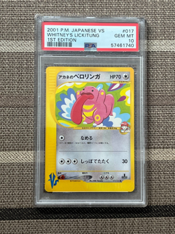 Pokemon Japanese VS Whitney's Lickitung PSA 10 - Image 1