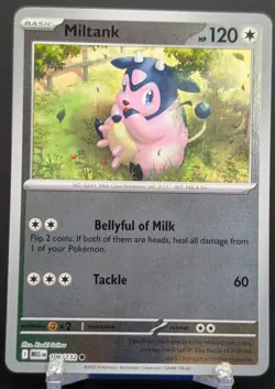 Pokemon Miltank 106/132 Reverse Holo Mega Evolution English - Image 1