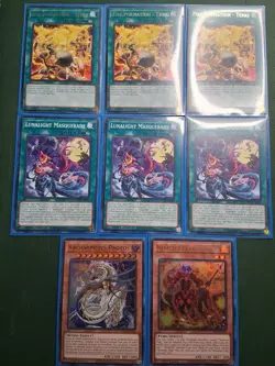 Yugioh Complete Lunalight Deck! Gold Leo Liger Dancer Perfume Black Sheep Wolf - Image 5