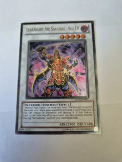 Legendary Six Samurai - Shi En STOR-EN041 - Ultimate Rare - UNL Ed - YuGiOh - Image 1