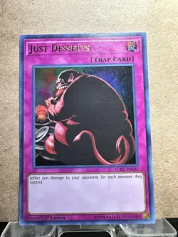 Yugioh! Just Deserts LCKC-EN105 Ultra Rare 1st ED - NM - Image 1
