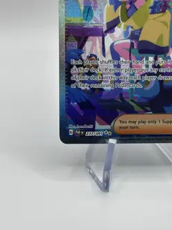 Iono Pokemon TCG Paldean Fates Holo Special Illustration Rare Card 237/091 - Image 3