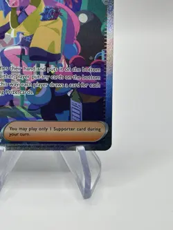 Iono Pokemon TCG Paldean Fates Holo Special Illustration Rare Card 237/091 - Image 5