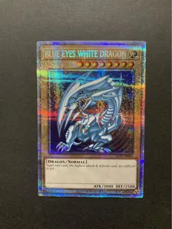 Yu-Gi-Oh! Blue-Eyes White Dragon AC02-JP000 Animation Chronicle 2022 Card - Image 1