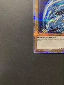 Yu-Gi-Oh! Blue-Eyes White Dragon AC02-JP000 Animation Chronicle 2022 Card - Image 3