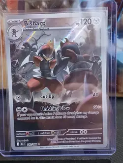 Bisharp 143/086 Black Bolt English Pokemon Card NM - Image 2