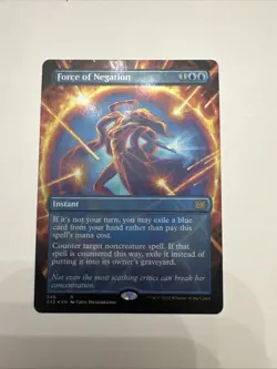 Force of Negation (Borderless) Double Masters 2022 Foil - Image 1