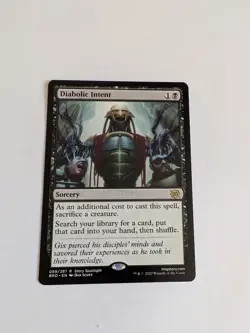 Diabolic Intent ~ The Brothers' War [ NearMint ] [ Magic MTG ] - Image 1