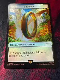 Treasure Token (2094) (Rainbow Foil) Secret Lair Drop Foil - Image 1