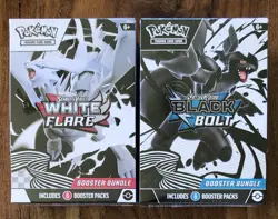 Pokemon TCG: Black Bolt & White Flare Booster Bundle Set - BRAND NEW SEALED - - Image 1