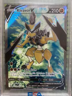 Kleavor V Full Art PSA 10 Black Star Promo SWSH248 Pokemon Card - Image 3