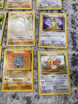 Pokemon Lot Of 28 - Jungle - Wotc With Pidgeot Holo And Scyther Holo - Image 5