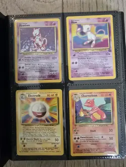 Pokemon TCG | x140 Base, Jungle, Fossil, Team Rocket, Gym Heroes Lot + Mew - Image 3