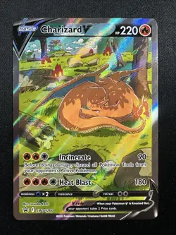 Charizard V - SWSH260 UPC Black Star Promo Alternate Art Pokemon English - Image 1