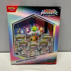 Pokemon TCG SV8.5 Prismatic Evolutions Binder Collection Box Factory Sealed - Image 1