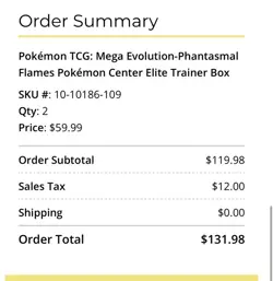 PRESALE Pokemon Center Phantasmal Flames ETB Ships by 11/15/25 - Image 4