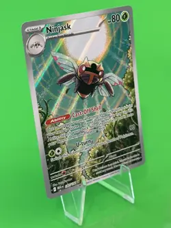 Pokemon Ninjask Mega Evolution Illustration Rare 137/132 NM!!! - Image 2