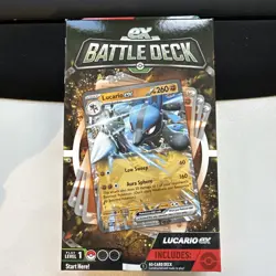 Pokemon TCG: Lucario ex Battle Deck NEW/SEALED - Image 1